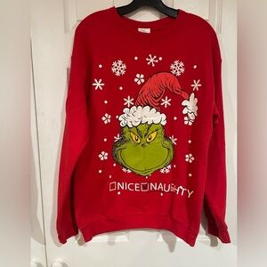 The Grinch Naughty or Nice Christmas Sweater size M